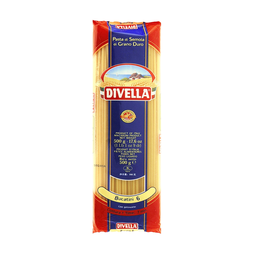 Divella Bucatini N.º 6 500 g