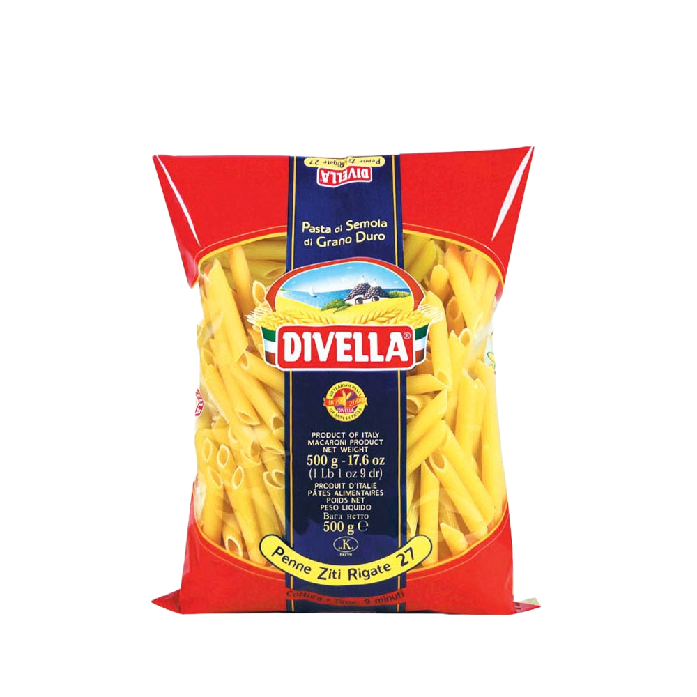 Divella Penne Ziti Rigate N.º 27 500 g