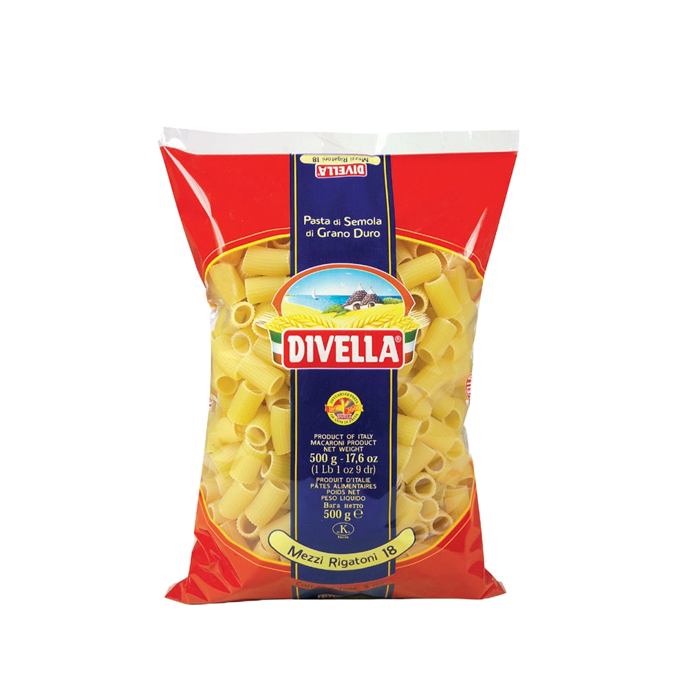 Divella Mezzi Rigatoni N.º 18 500 g