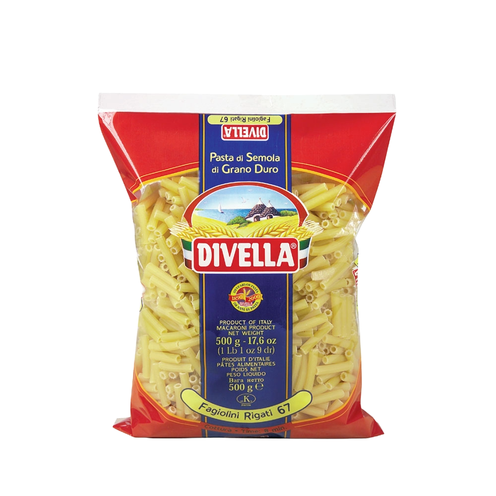Divella Fagliolini Rigati N.º 67 500 g