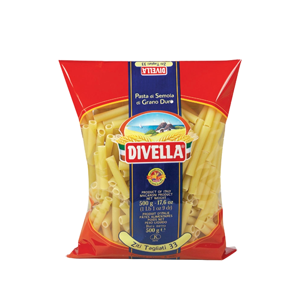 Divella Ziti Tagliati N.º 33 500 g