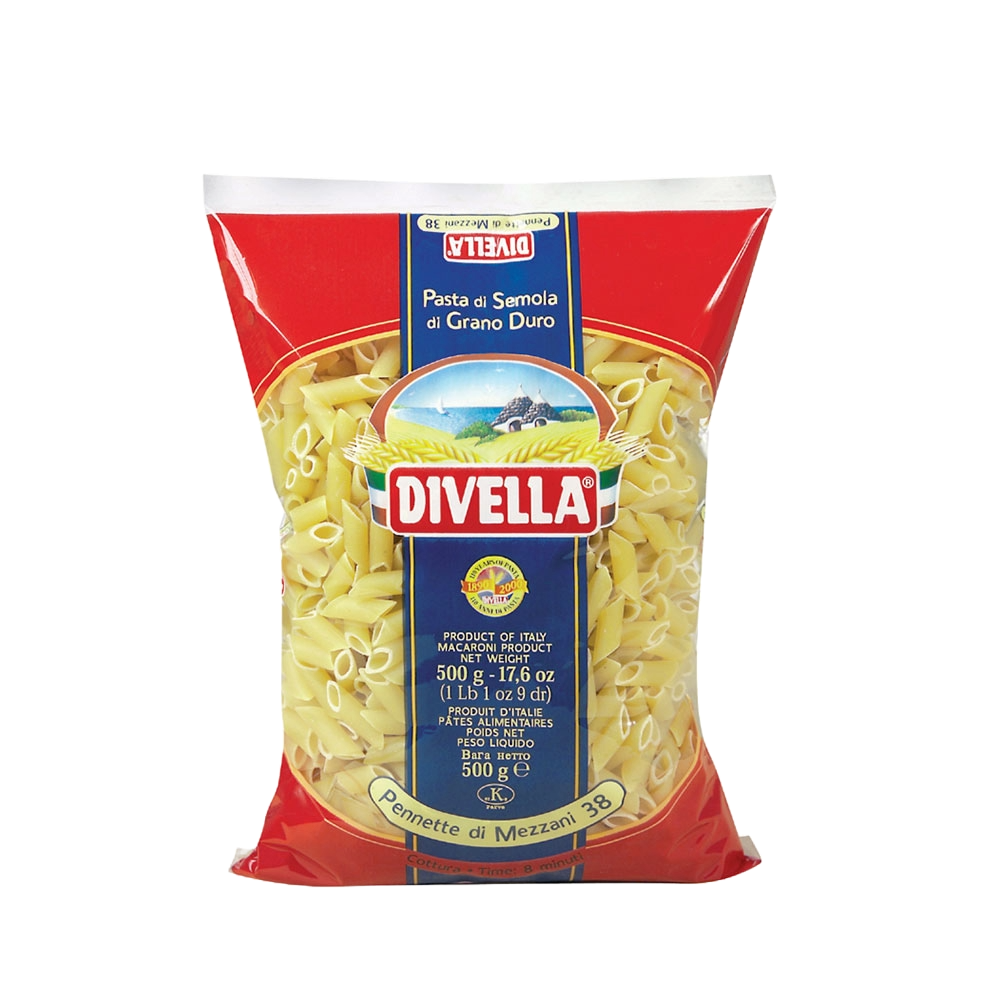 Divella Pennette di Mezzani N.º 38 500 g