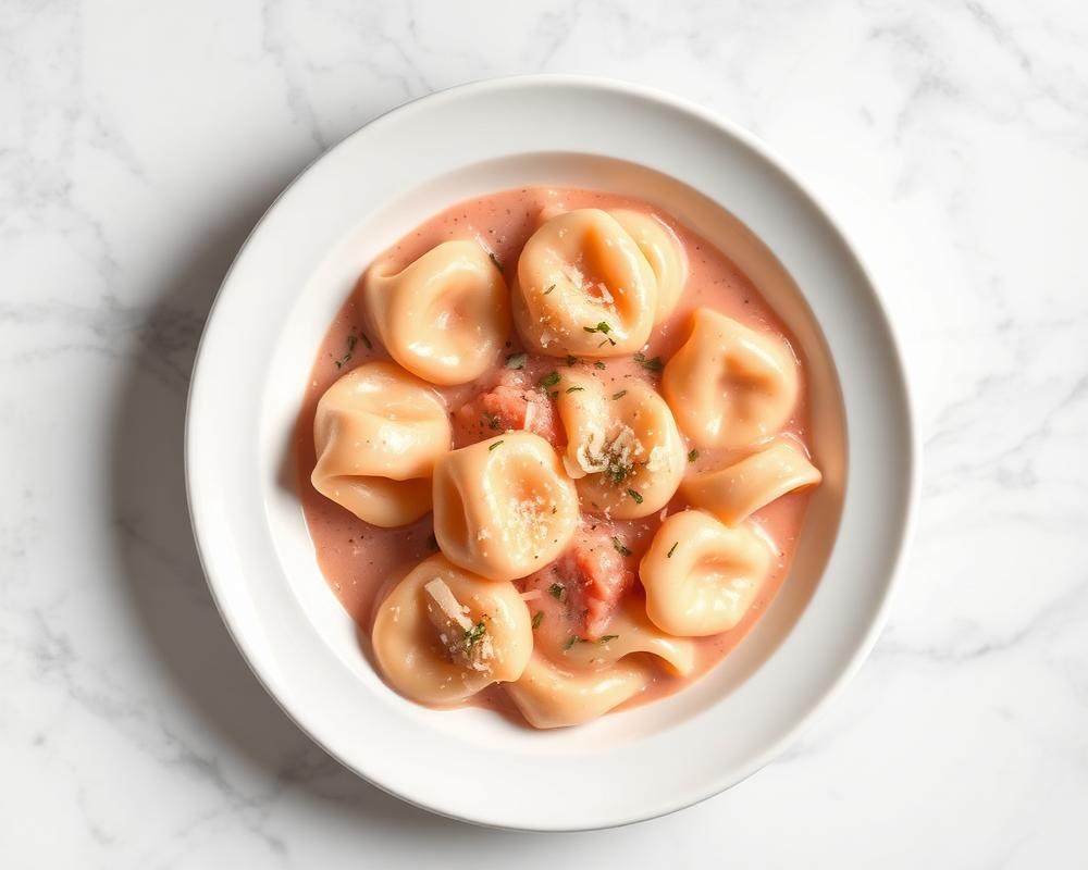 Tortellini en Salsa Rosa